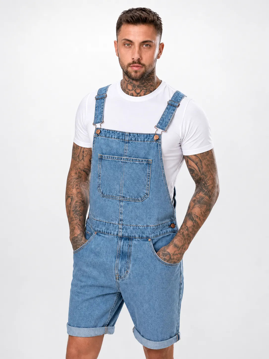 Salopette Courte Homme Moderne