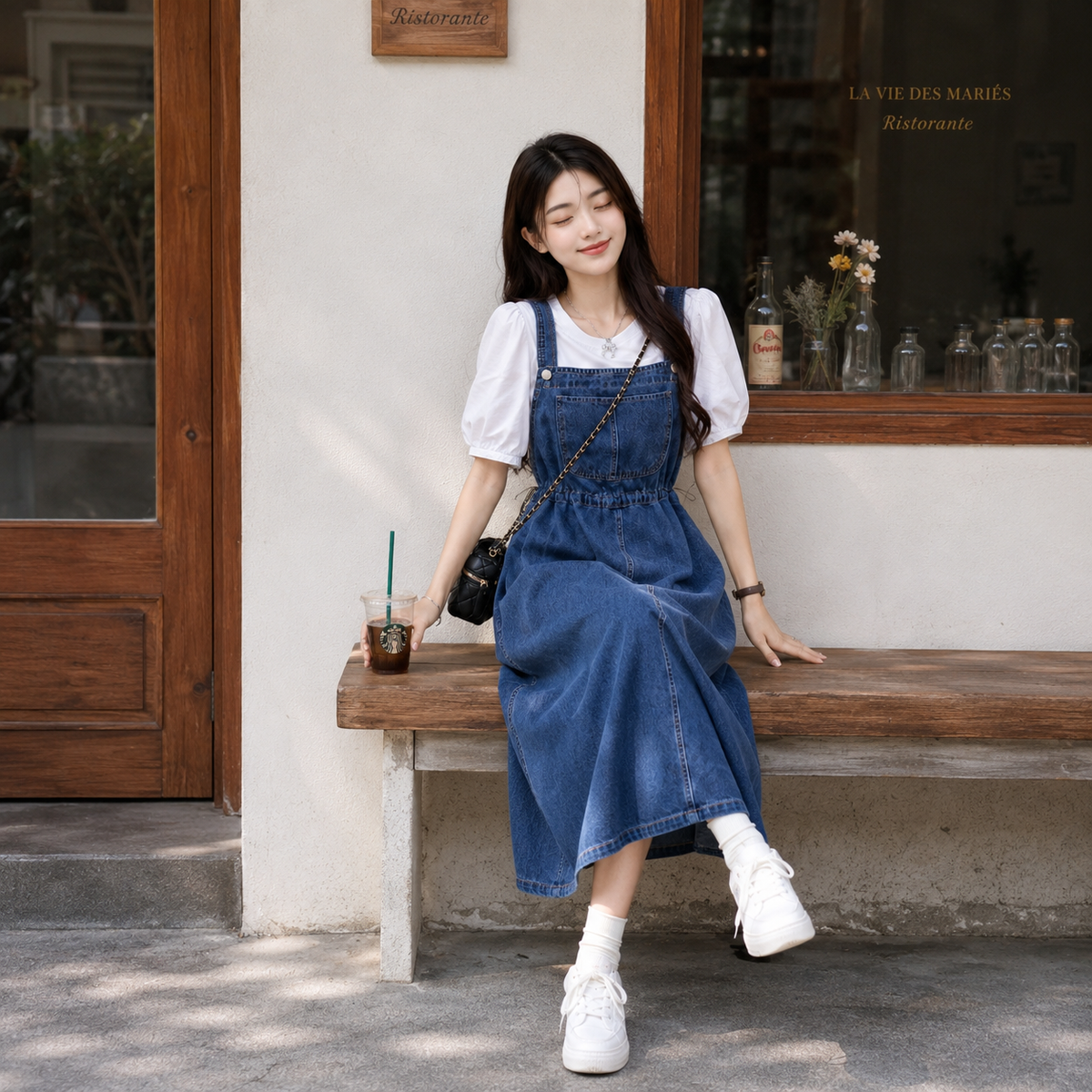 La robe denim du quotidien