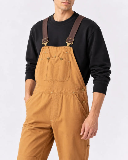 Salopette Cargo Coton Multipoches Unisexe
