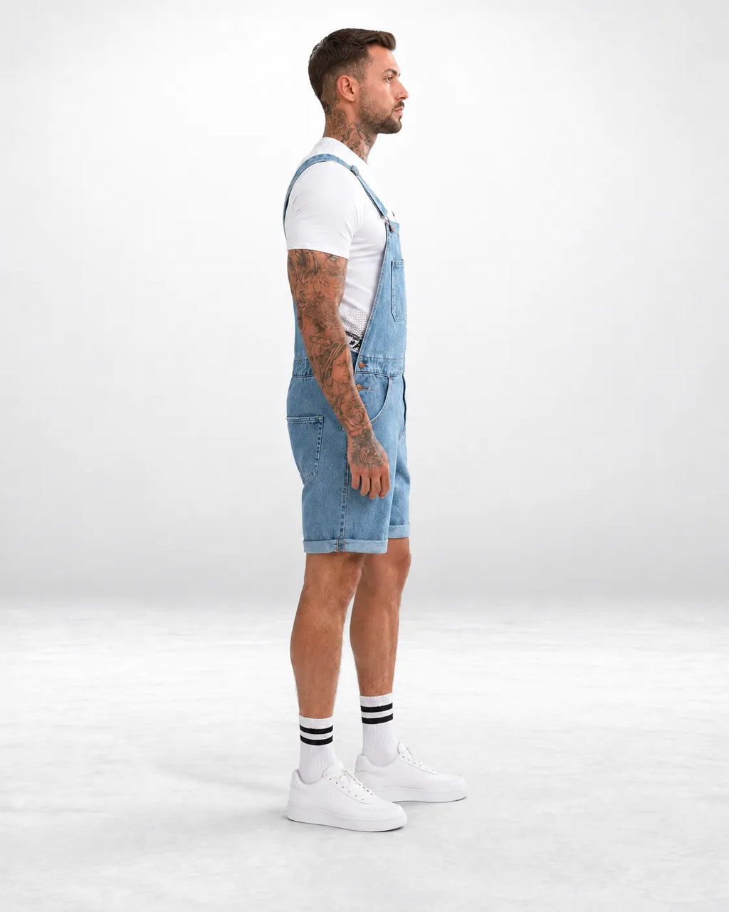 Salopette Courte Homme Moderne
