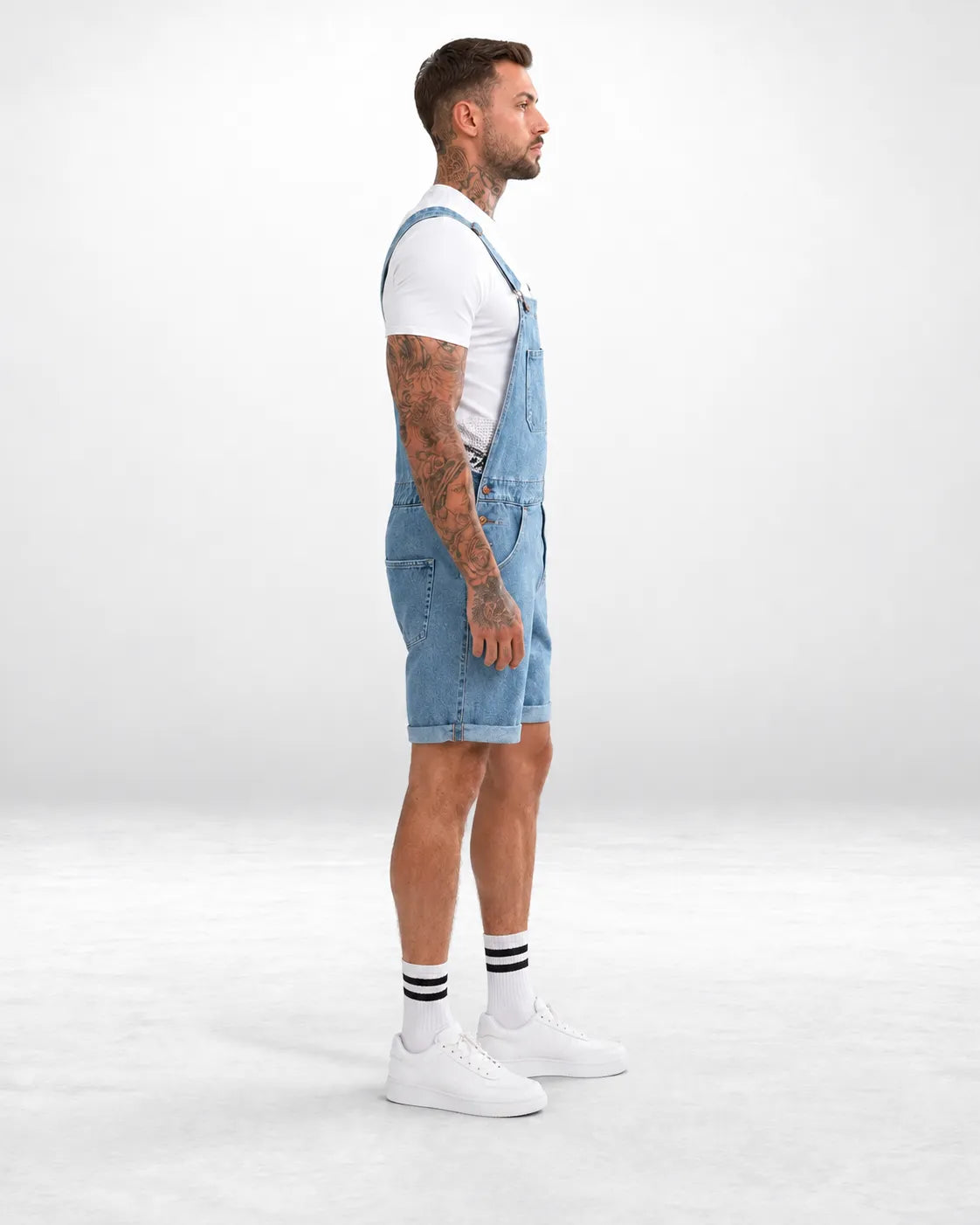 Salopette Courte Homme Moderne