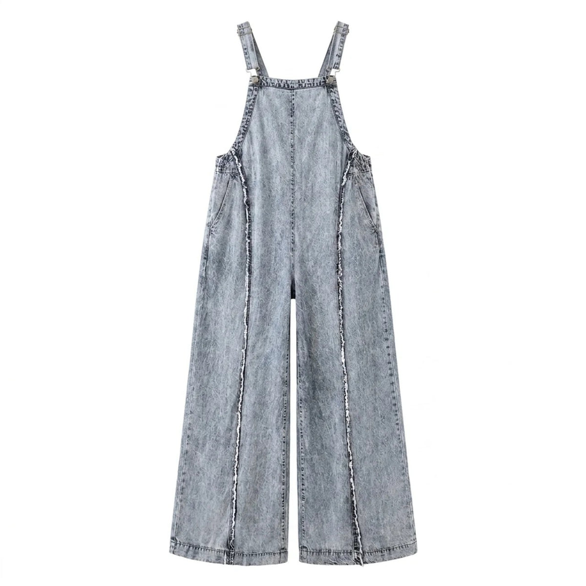 Combinaison Denim Wide Leg Vintage