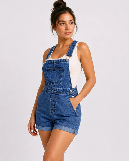 Salopette Femme Courte Dos Nu