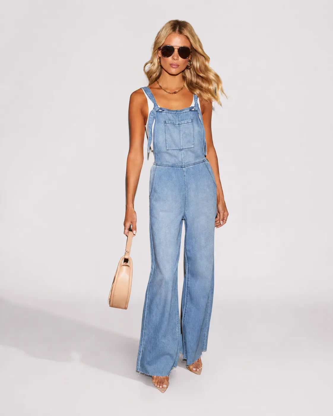 Salopette en Denim Jean