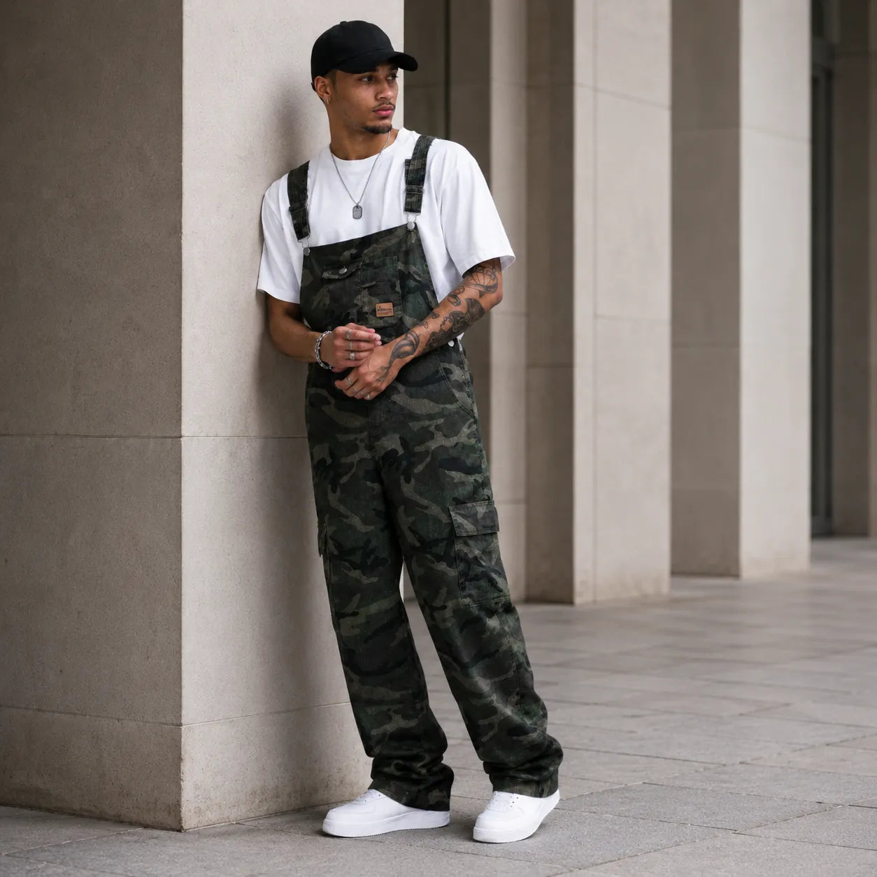 Le camouflage ample à l’allure urbaine