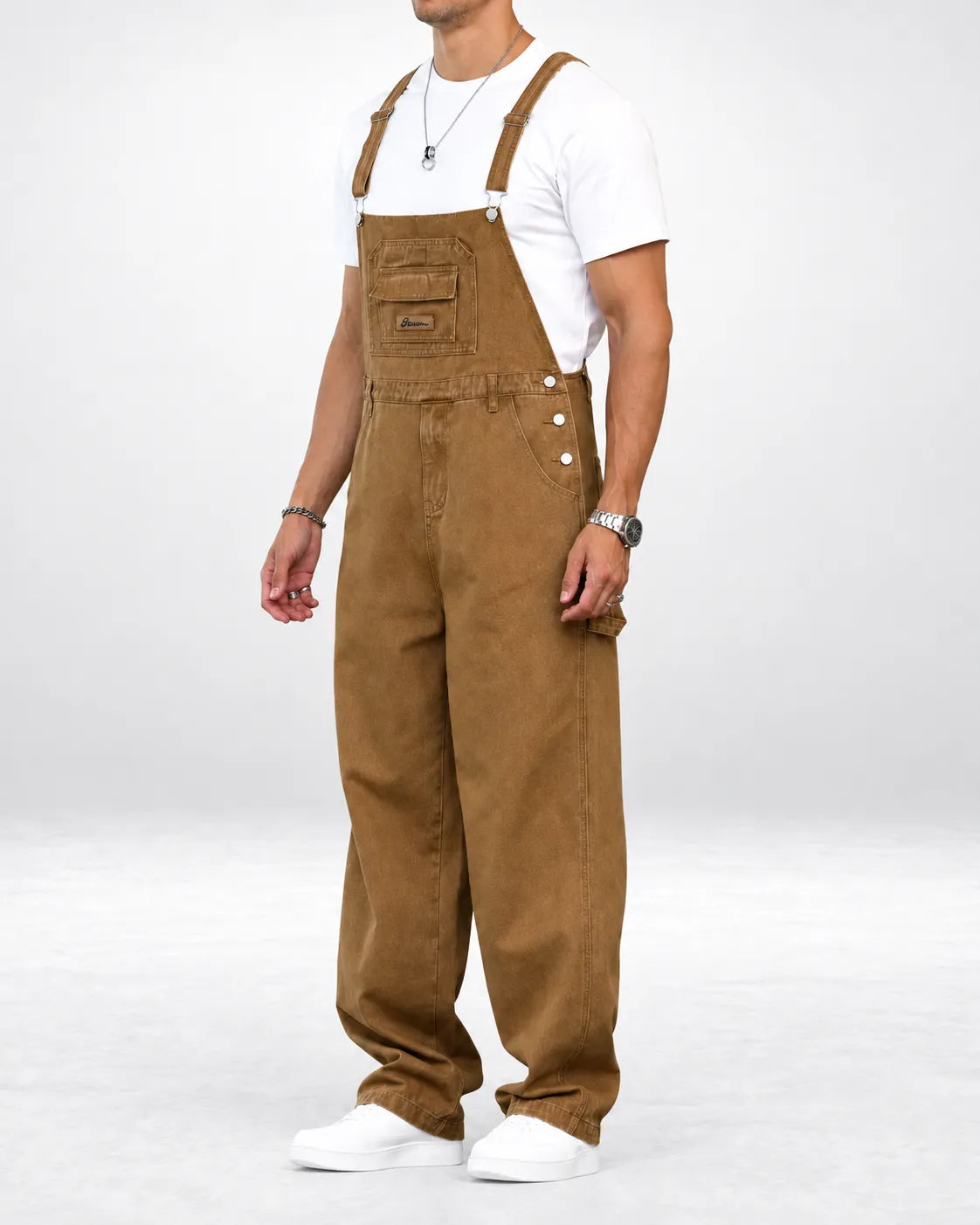 Salopette Streetwear Coupe Loose