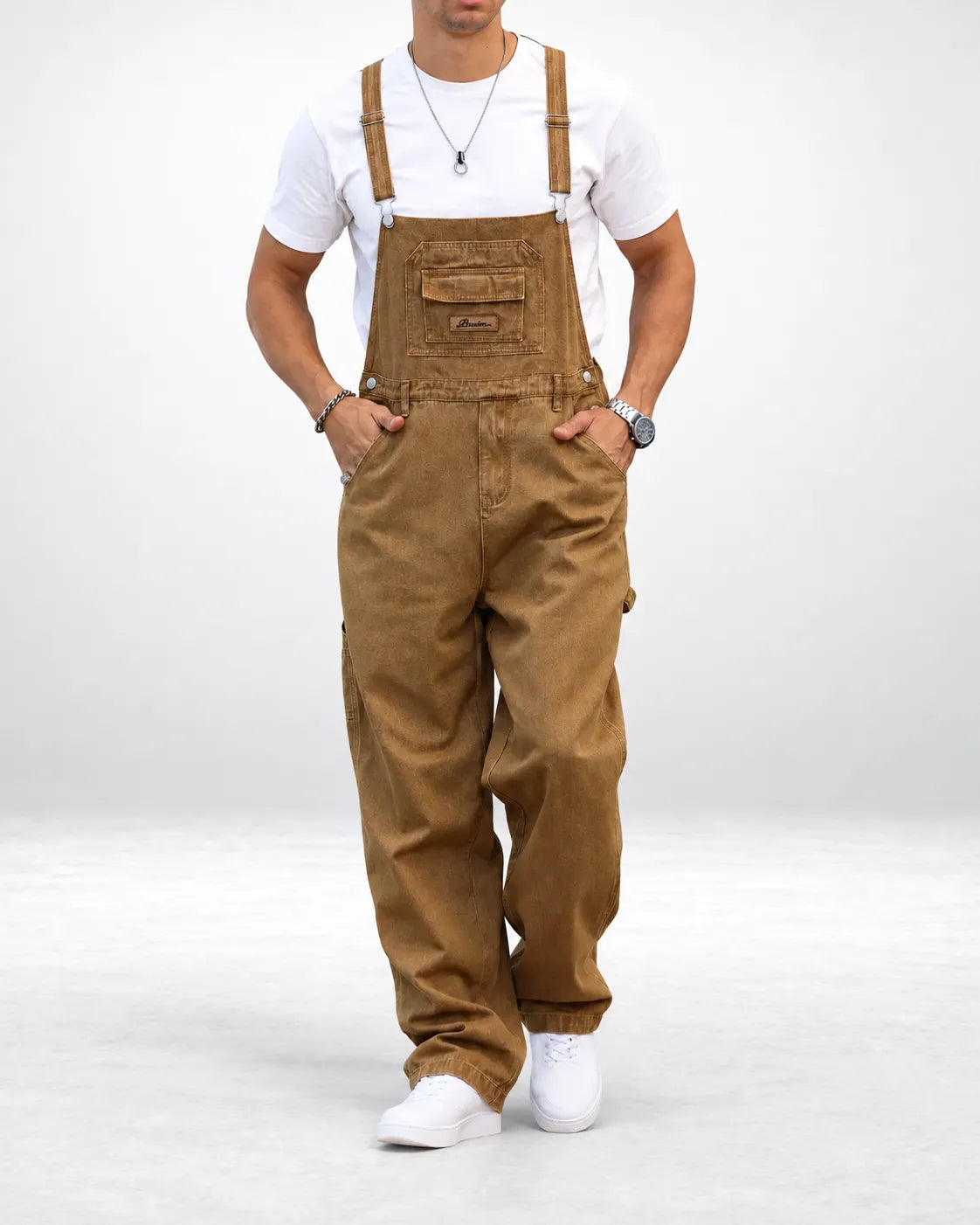 Salopette Streetwear Coupe Loose