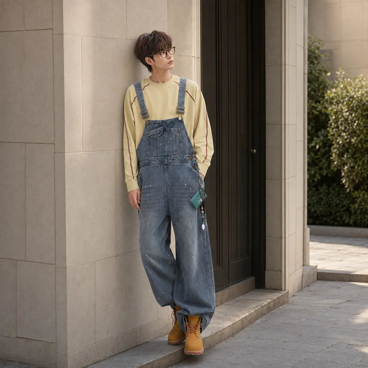 Le denim dans une version sobre et généreuse