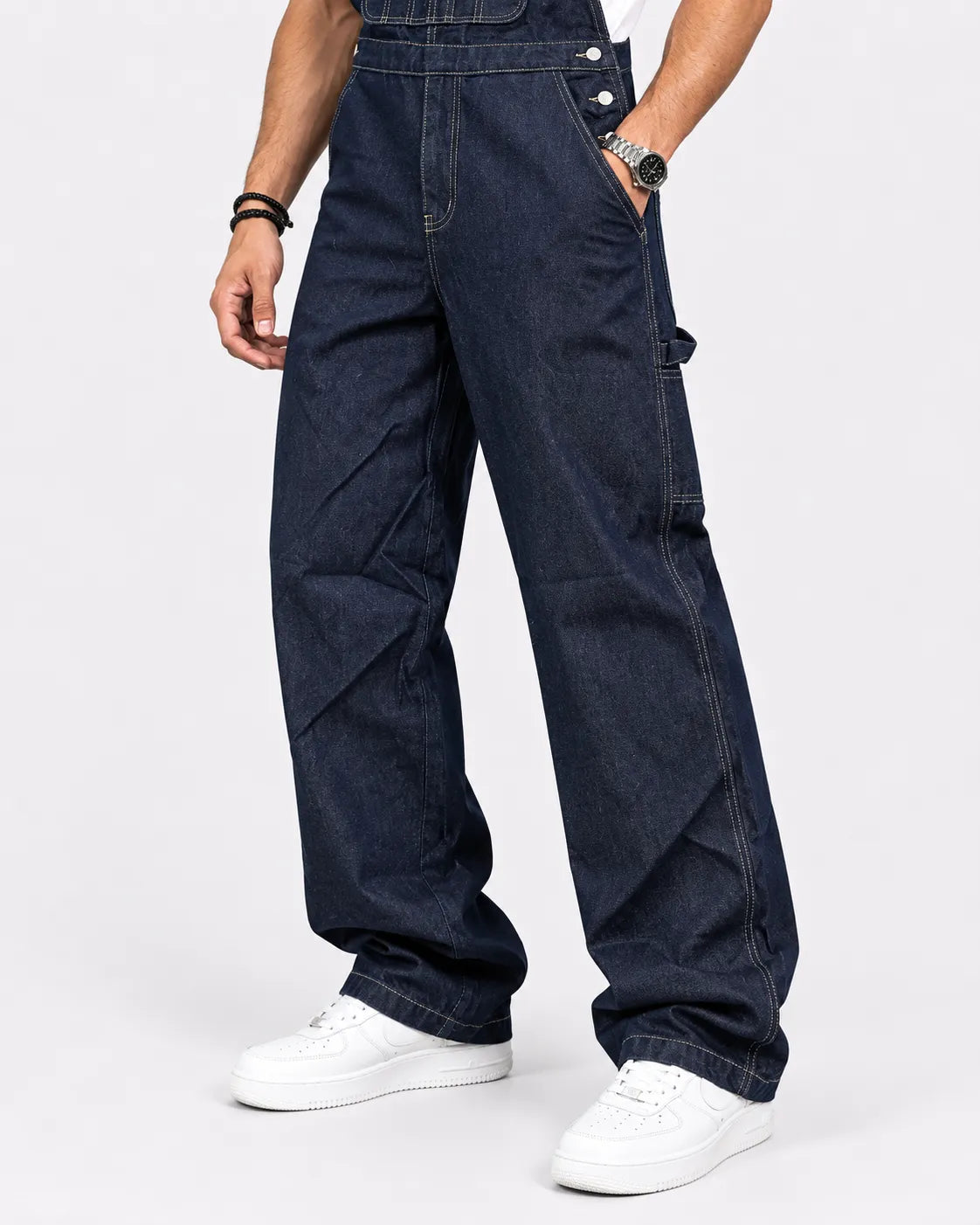 Salopette Denim Grande Taille Homme