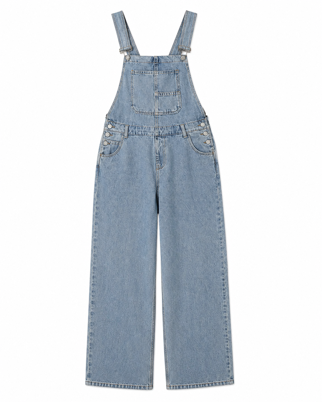 Salopette Décontractée Denim Ample