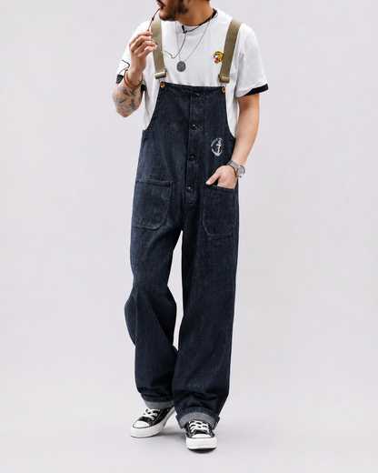 Salopette Denim Pont Militaire