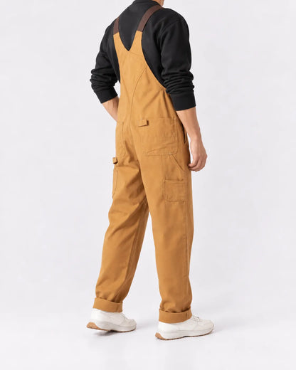 Salopette Cargo Coton Multipoches Unisexe