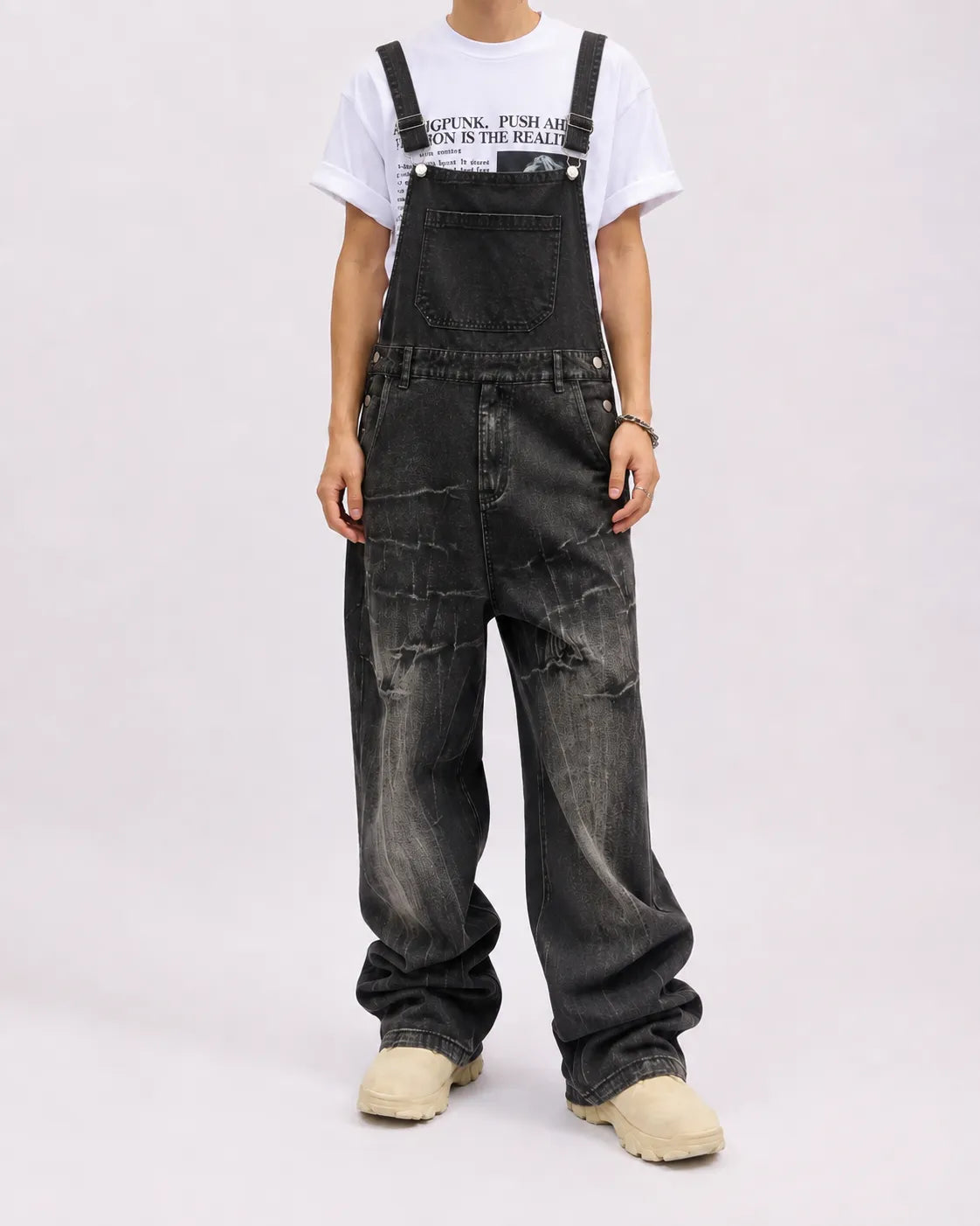 Salopette Denim Oversize Homme