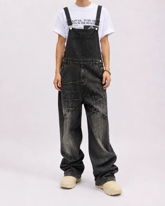 Salopette Denim Oversize Homme