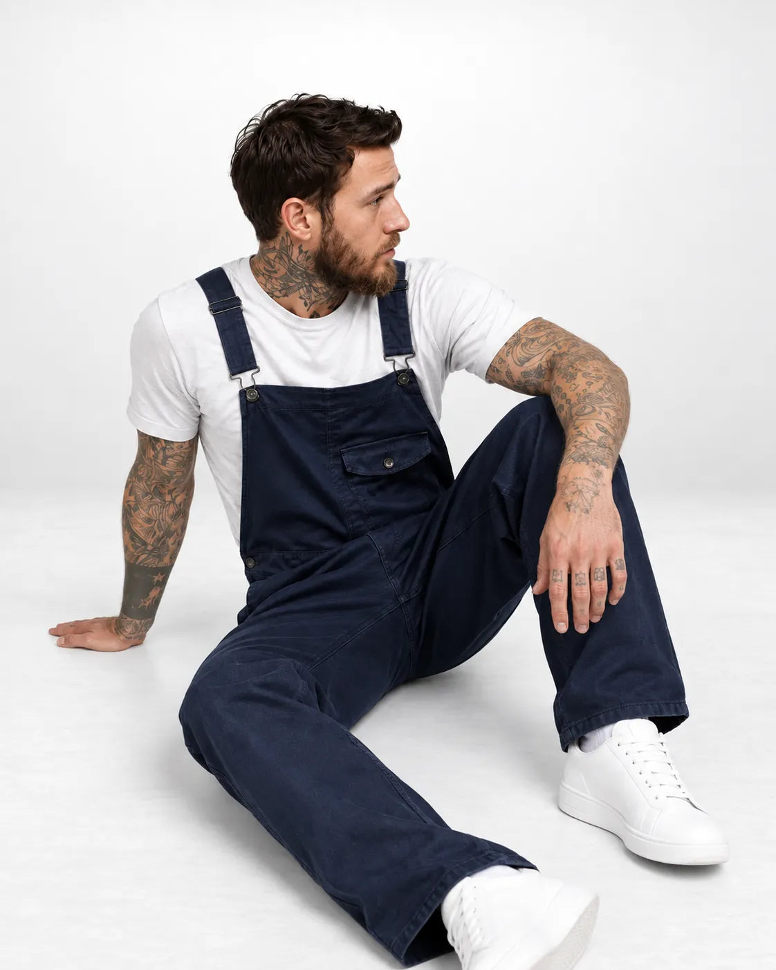Salopette jean streetwear homme