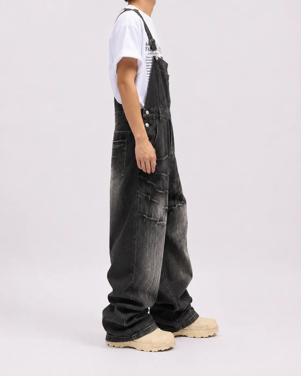 Salopette Denim Oversize Homme