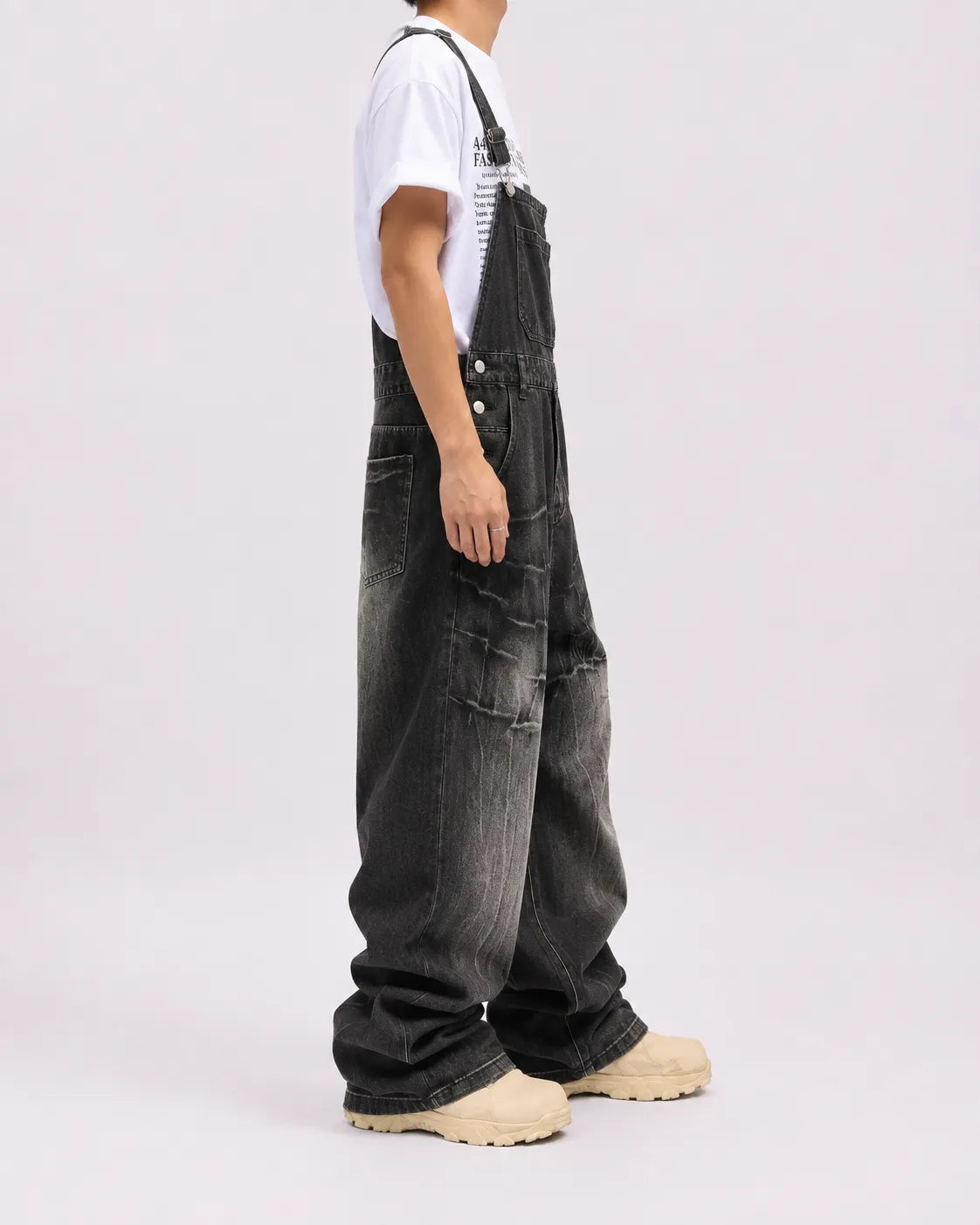 Salopette Denim Oversize Homme