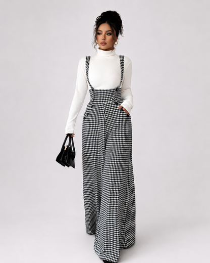 Salopette Wide Leg Patchwork