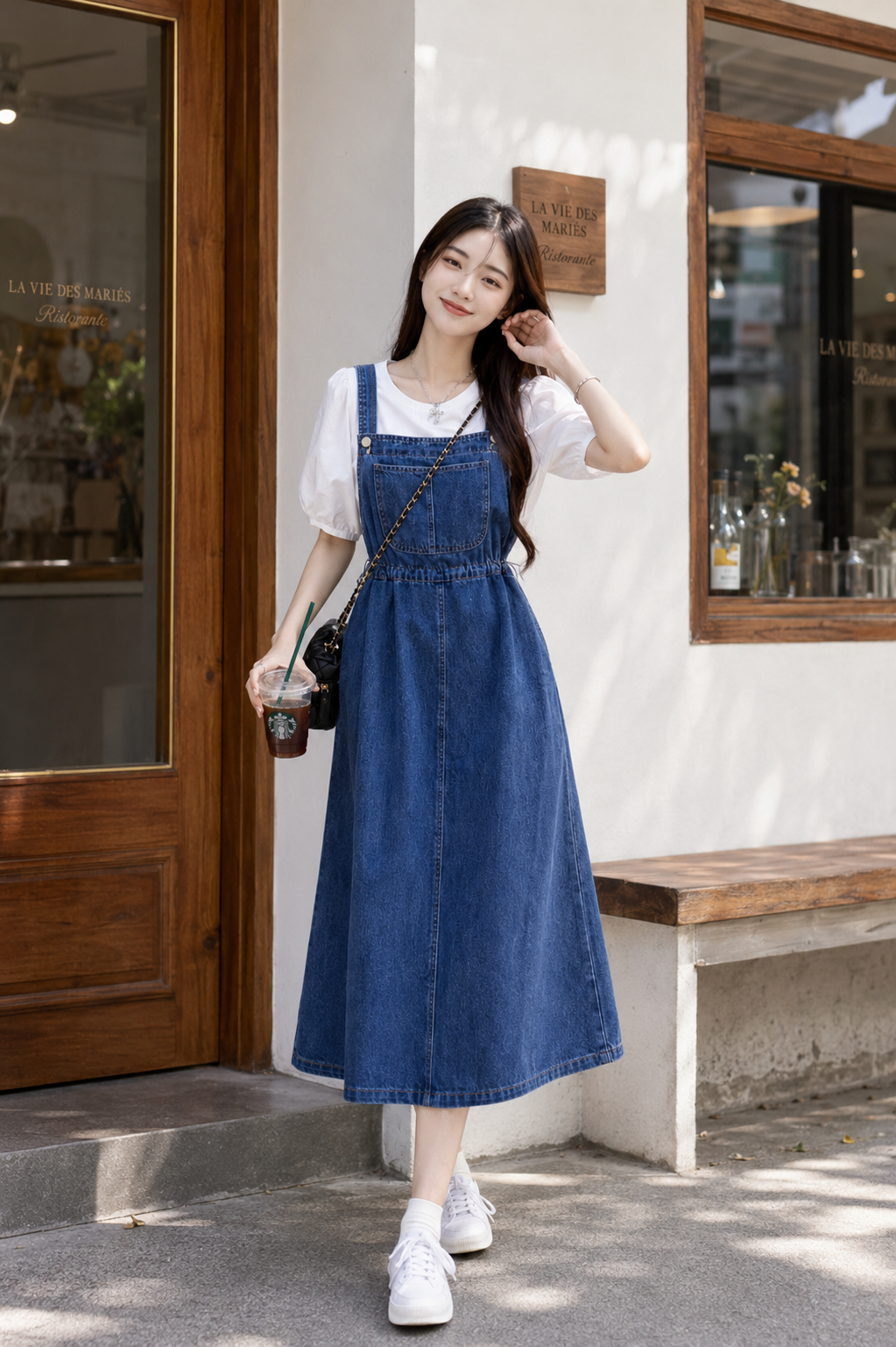 Robe Salopette Jean Casual