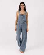 Salopette Décontractée Denim Ample