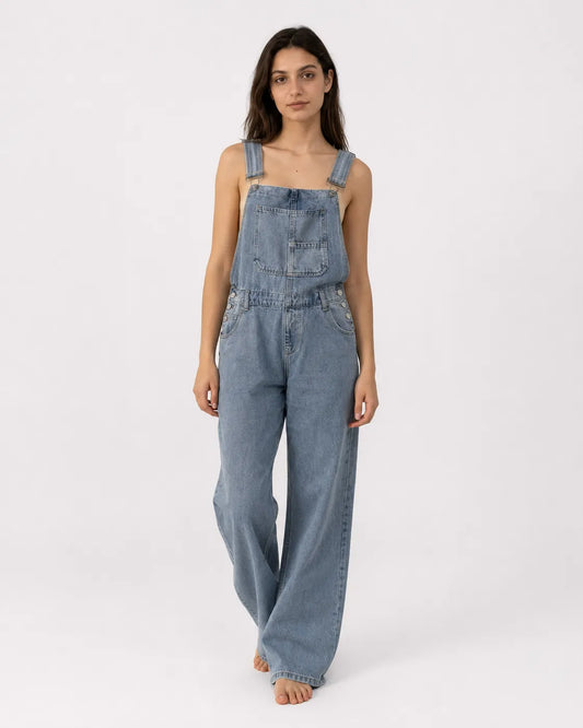 Salopette Décontractée Denim Ample