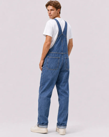 Salopette Denim Large Vintage Homme