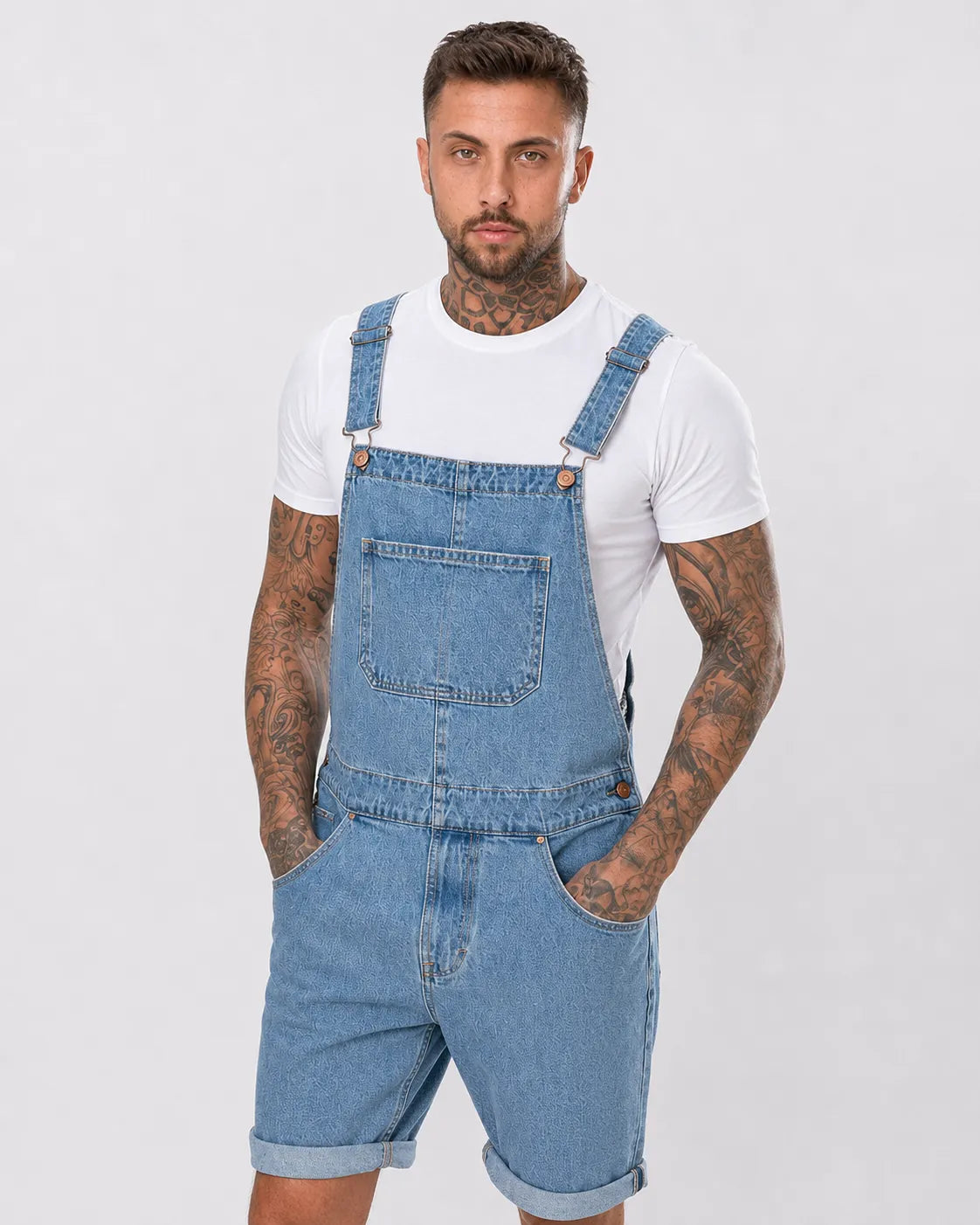 Salopette Courte Homme Moderne