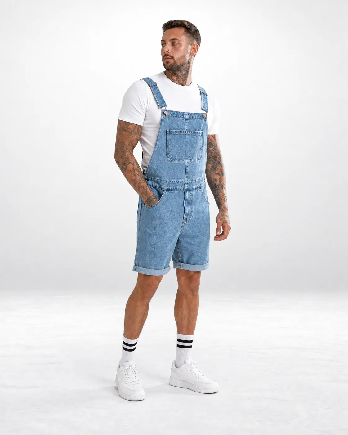 Salopette Courte Homme Moderne