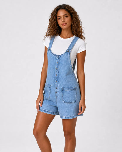 Salopette Short Estivale Femme