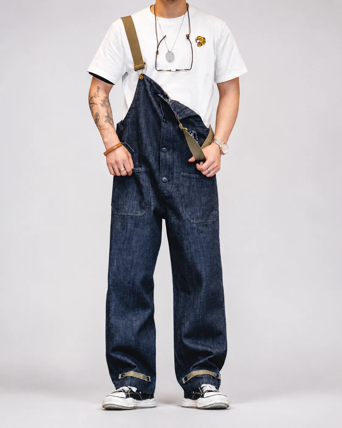 Salopette Denim Pont Militaire