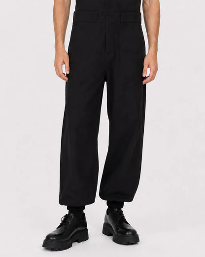 Salopette Streetwear Elastique Noir
