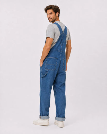 Salopette Jean Coupe Droite Homme