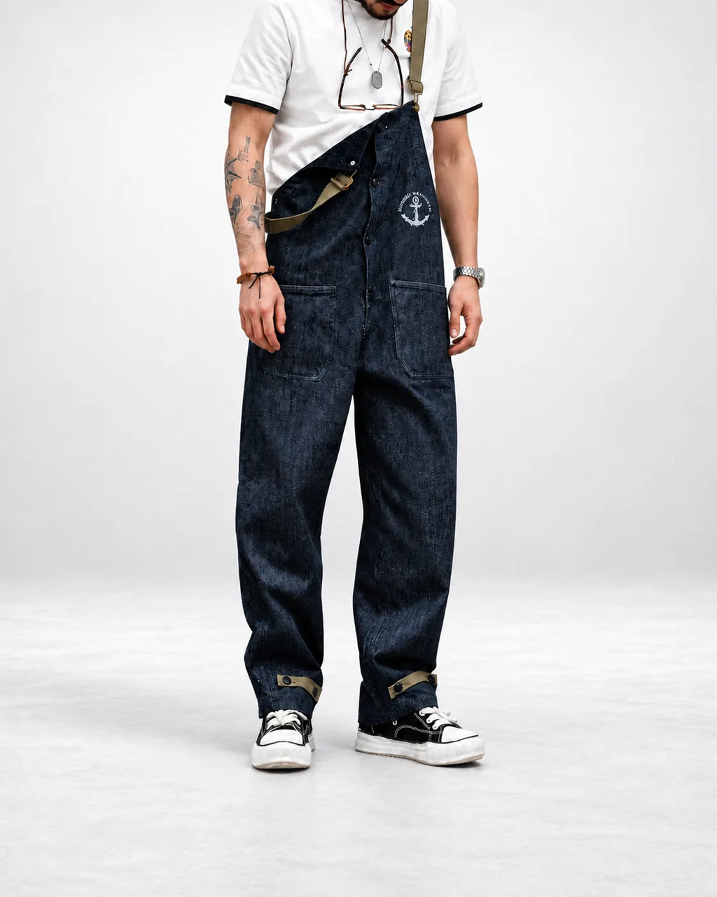 Salopette Denim Pont Militaire