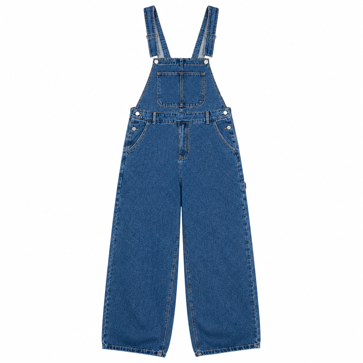 Salopette en Denim Rétro Américain