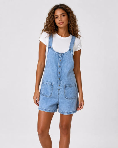 Salopette Short Estivale Femme