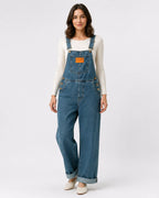 Salopette Denim Bleu Large Vintage