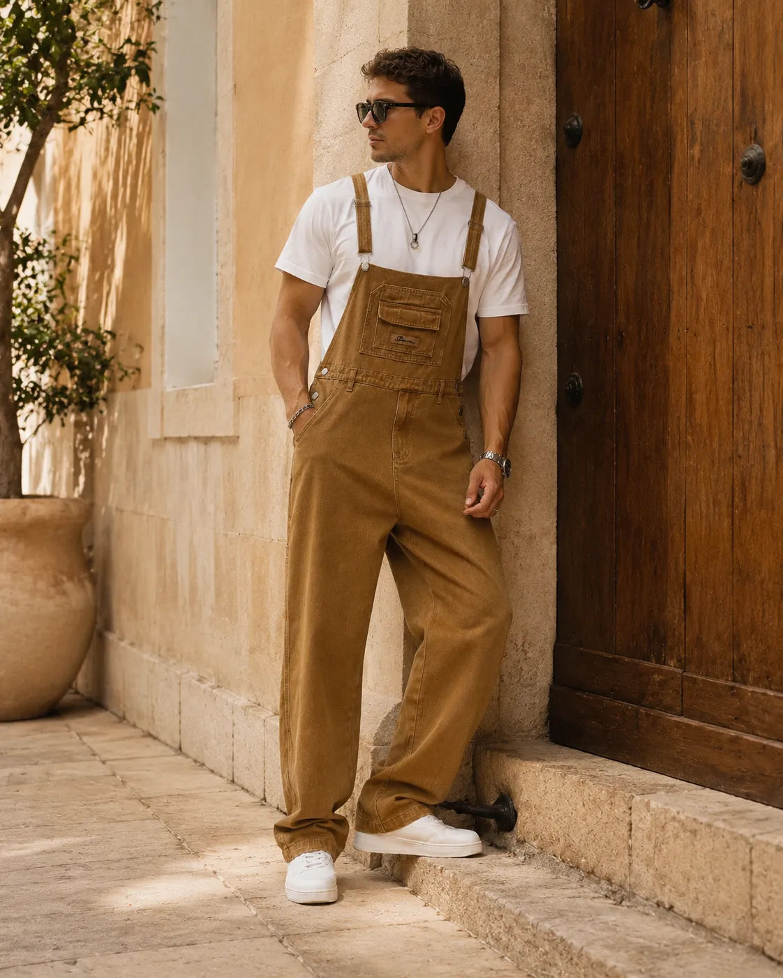 Salopette Streetwear Coupe Loose