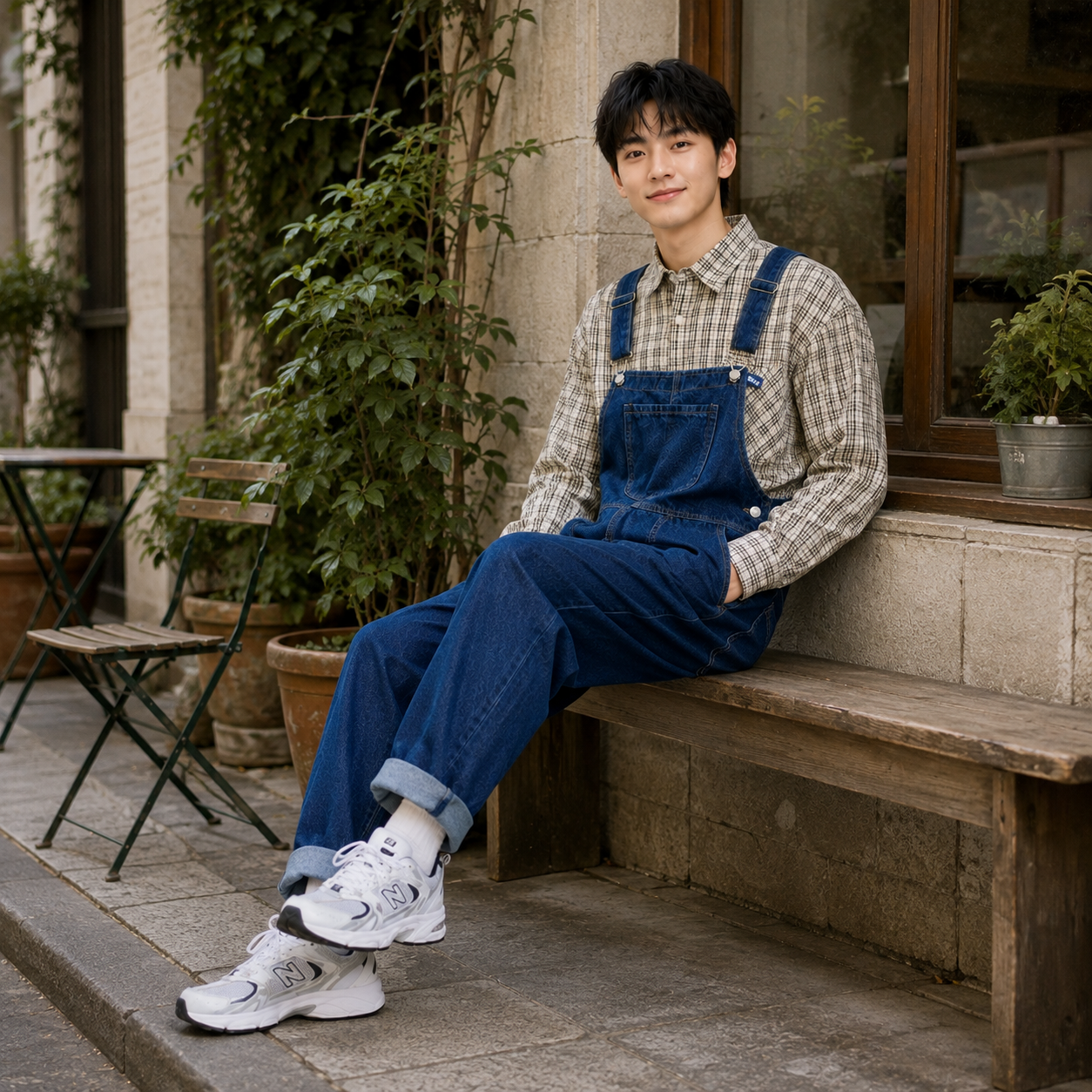 Le denim classique dans une silhouette facile à porter