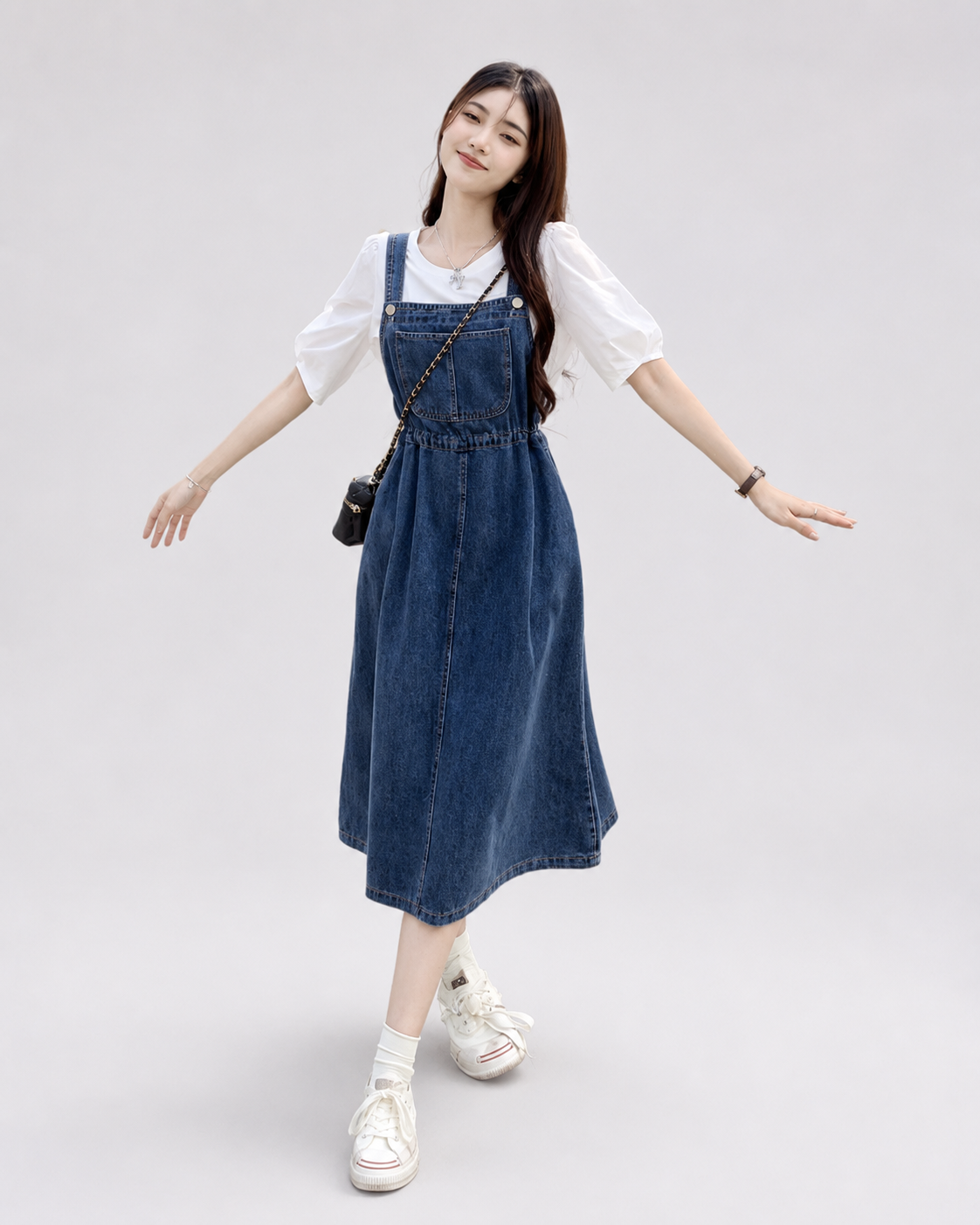 Robe Salopette Jean Casual