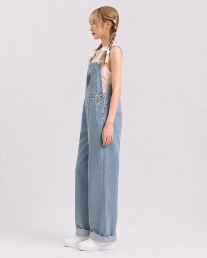 Salopette Denim Motif Cœur