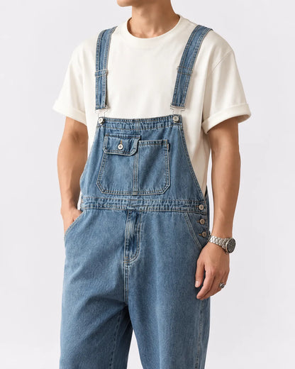 Salopette Denim Utilitaire Homme