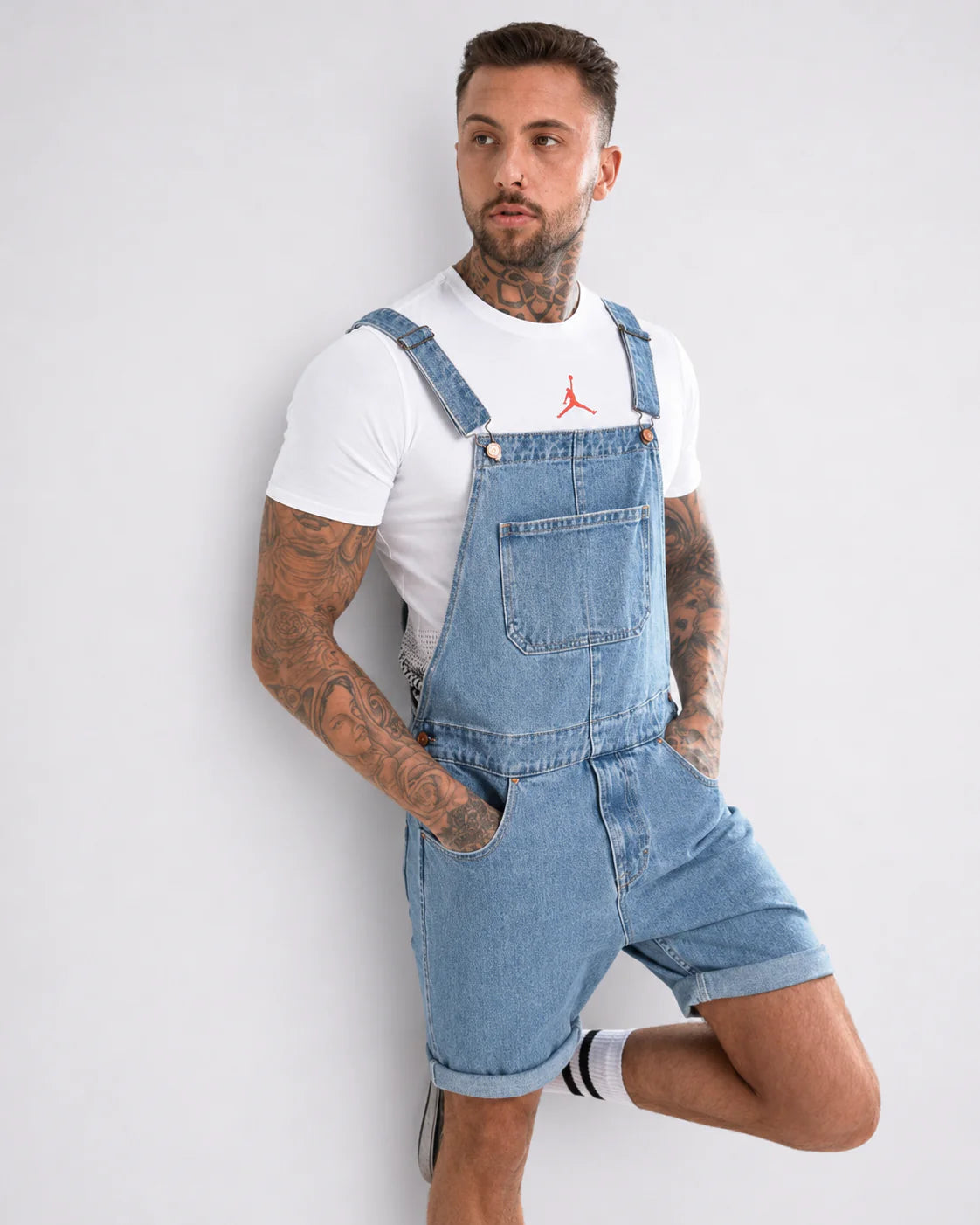 Salopette Courte Homme Moderne