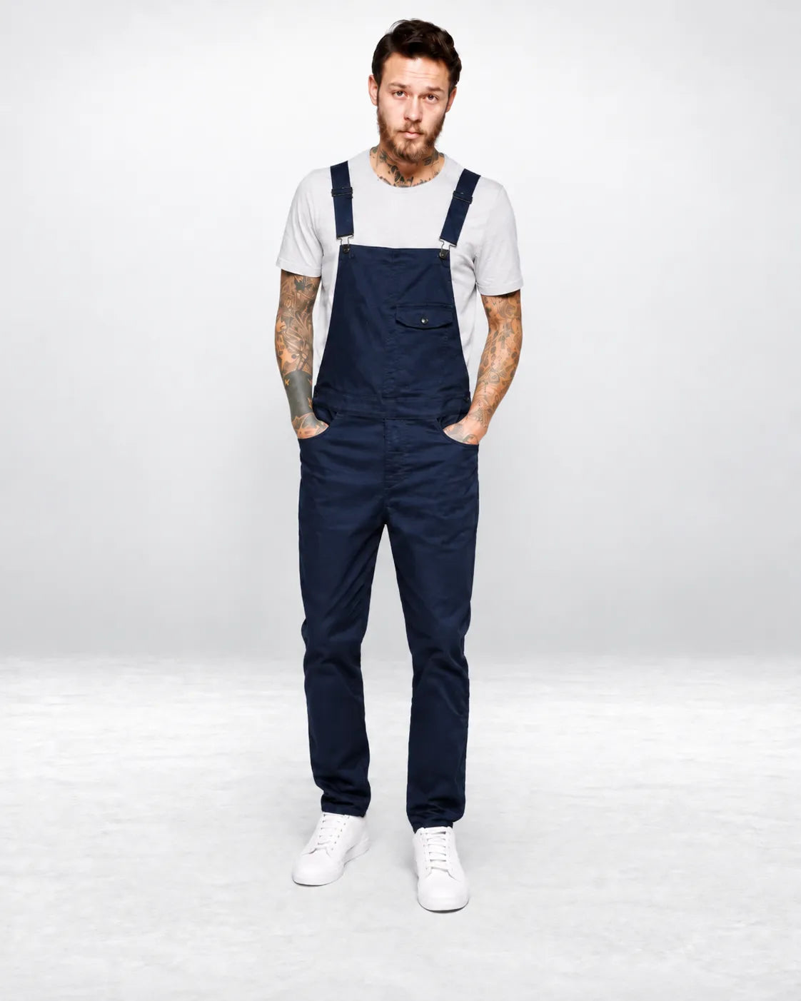 Salopette jean streetwear homme