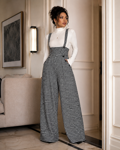 Salopette Wide Leg Patchwork