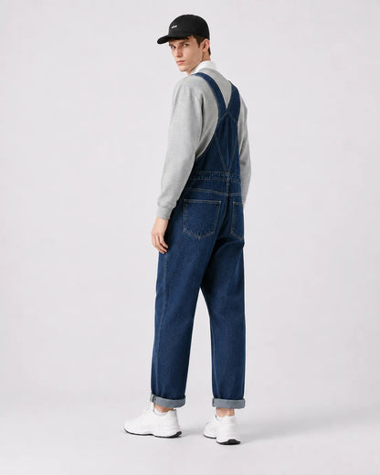 Salopette Denim Large Homme