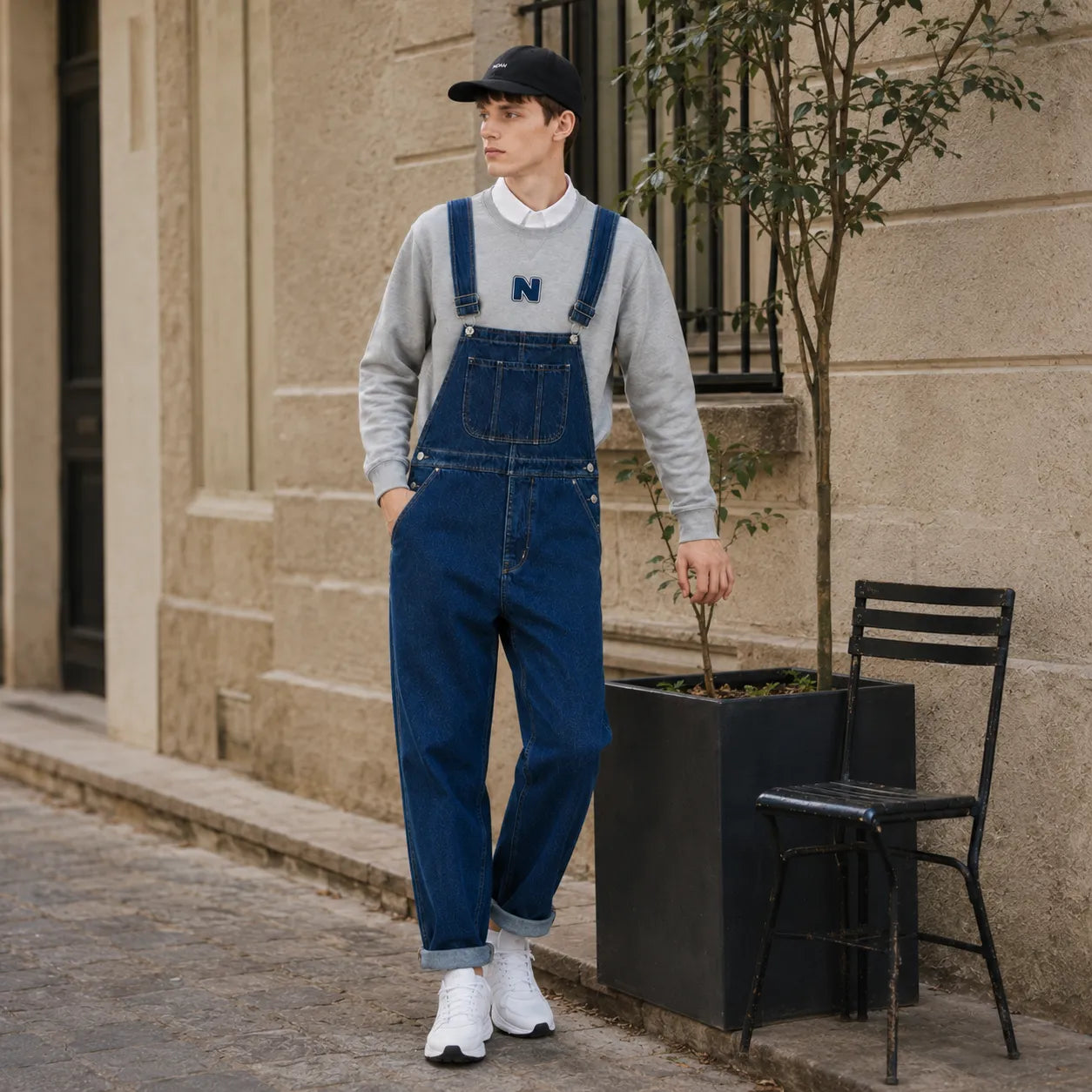 Les codes du workwear dans une silhouette quotidienne