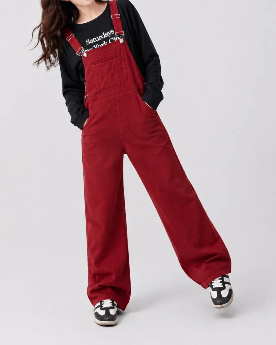 Salopette Denim Loose Casual