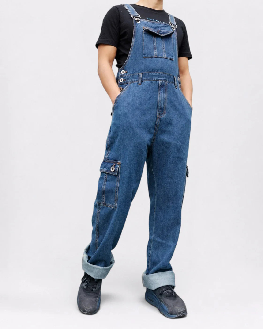Salopette Streetwear Workwear Coupe Loose