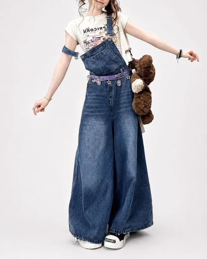 Salopette Denim Coupe Loose