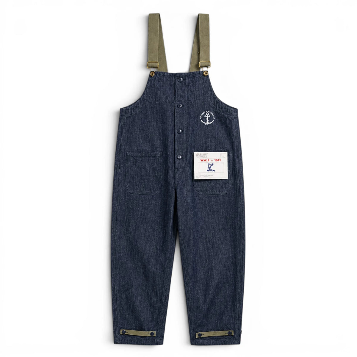 Salopette Denim Pont Militaire
